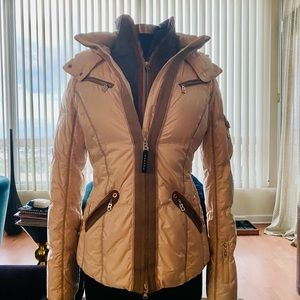 BOGNER, Extremely warm, down filled, water resistant, reversible puffer ski coat